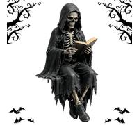 Générique Statue de Lecture Dark Fantasy, résine de d’étagère d’Amant