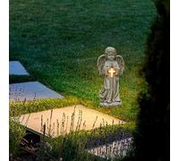 Générique Statue de Patio d'ange Solaire, décorations d'ange Solaire pour Cour | Décorations de Cour Ornements de pelouse d’Ange,Figurines solaires, décorations pour la Maison, Le café et Le Rest