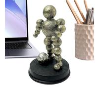 Générique Statue De Sportif De Bureau | Résine Moderne Abstrait Artistique,Figure Athlète Ballon Sculpture Décor | pour Table De Nuit Manteau Bibliothèque Bureau Amateurs De Sports Adolescents
