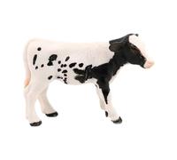 Générique Statue de Veau - Jouet de Vache Holstein réaliste et Durable,Jouet d'apprentissage éducatif, Jouet de Ferme, Vaches Jouets, Cadeau pour Les de Plus de 3 Ans