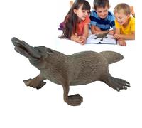 Générique Statue d'ornithorynque - Figurine réaliste d'ornithorynque - Modèle, Figurines d'animaux de la Faune, Collection de décoration de Bureau Party Favors Jouets pour garçons Filles