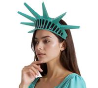 Générique Statue Headband Soft Adjustable Elastic Strap Patriotic