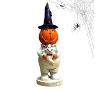Générique Statue Homme Halloween Figurine De Souriante en Résine