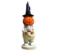 Générique Statue Homme Halloween Figurine De Souriante en Résine