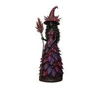 Générique Statue Sorcière Automne Enchantée Résine, Déco Table Halloween | Figurine sorcière en résine peinte à la main, Finition vintage qui apporte une touche chaleureuse et enchantée