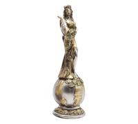 Générique Statue | Statuette Symbolique de la Chance | Ornement de résine décorative | Sculpture de déesse Grecque pour Les collectionneurs Mobilier Home Bureau Élégant décorations Classiques