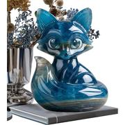 Générique Statuette Animale - Adorable Sculpture Résine Animaux pour Jardin Cour Balcon | Décoration Sculpture pour Étagère Jardin Cour Arrière Balcon