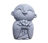 Générique Statuette Bouddha Miniature - Décoration Miniature pour la Maison | Ornement Moine | Idéal pour Salle De Méditation, Studio Yoga, Salon, Jardin, Patio, Cour Arrière Et Cour