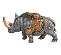 Générique Statuette de Décoration - Ornement Collectionnable De Style Punk | Statuettes Animales en Résine avec Design À Engrenages pour La Décoration - pour Le Salon La Table Basse L Étagère Et Noël