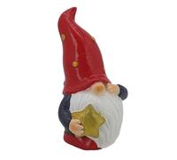 Générique Statuette de Nain de Jardin | Décor De Noël Nain - Figurine Mignonne à Barbe Blanche pour Jardin Salon Bibliothèque Cuisine Chambre