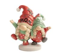 Générique Statuette Mère Fille Cadeau pour La Fête des Mères, 12,5 Cm Statue Maman Résine, Figurine Lutin GNOME Nain De Jardin Exterieur, Cadeaux Fête des Mères, Anniversaire Femme