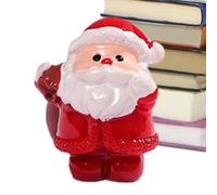 Générique Statuette Père Noël Miniature,Décoration de Noël pour Étagère,Objet de Collection pour Fêtes à Exposer sur Table Cuisine Chevet Jardin | Décoration pour Tableau de Bord de Voiture