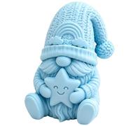 Générique Statuettes De Gnomes Centre De Table d'hiver Mignon Imprimé en 3D | Statuette Gnome Décorative Pour Chambre À Coucher, Salle D'Étude, Bureau De Travail, Entrée, Vitrine, Table De Chevet