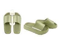 Générique STC - Paire de claquettes pailletée avec message - Baroudeuse - Taille 39/40