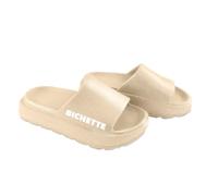 Générique STC - Paire de claquettes paillettes avec message - Bichette - 39/40