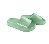 Générique STC - Paire de claquettes paillettes avec message - Sale gosse - 39/40