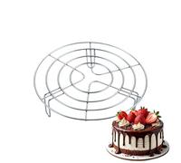 Générique Steamer Rack,Stainless Steel Baking Rack,Pot Steaming Stand - for Home Apartment Restaurant Kitchen Dining Room Pressure Cooker Oven Air Fryer