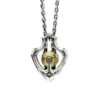 Générique Steampunk Man Gear Necklace - Premium Rotating Clockwork Pendant, Features High-Polished Anti-Tarnish Alloy And Heavy-Duty Micro-Bearing Pivot For Effortless Gear Rotation | Nickel-Free