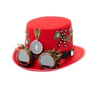 Générique Steampunk Top Hat - Gothic Victorian Costume | Unisex Felt Design