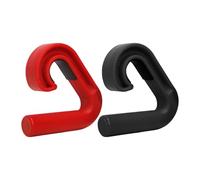 Générique Steel Pull Up Hooks - Gym Handles for Workout Training | 45°/90° Neutral Grip, Durable Fitness Accessory, Compact Home Gym Equipment for Calisthenics, Barbells