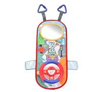 Générique Steering Wheel Toy, Educational Driving Simulator, Interactive Pretend Play Toy, 360° Rotation with Realistic Traffic Sounds, Sturdy Abs Build, Effortless Steering, 22.24x12.8x3.54in