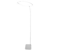Générique Stefano Fashion - Flèche de lit bébé - Hauteur réglabe - 150 cm à 185 cm - Base carrée - Blanc - Taille Universelle pour Voile Rond