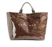 Générique Stellaya Womens Letters Print Tote Bag,Stellaya Fashion Retro Tote Bag,PVC Large Kraft Paper for Women (Brown)