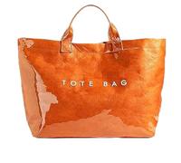 Générique Stellaya Womens Letters Print Tote Bag,Stellaya Fashion Retro Tote Bag,PVC Large Kraft Paper for Women (Orange)