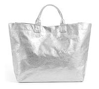Générique Stellayas Womens Letters Print Tote Bag,New Women's PVC Kraft Paper Tote Bag,Stellaya Fashion Retro Totes Bags (Silver)