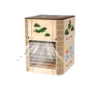 Générique Stem Kit, Science Toy, Hands on Fan Circuit Learning Model with Motor and Blades, Battery-Powered Portable Easy-Assembly Hardware, Experiment Set for Classroom Projects