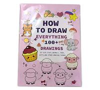 Générique Step By Step Drawing Workbook, Fun Interactive Art Activities, Learn To Draw Animals Characters, Beginners Indoor Outdoor School, Travel Birthday Creative Guide For Children