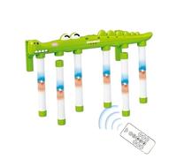 Générique Stick Catching Game - 1 Set Kids Toy | ABS Crocodile Catch Game, Fast Reaction Games Toy, Dynamic Music Reaction Games, 3-Speed Catching Toys, Music Voice Prompt Toys for Family Party