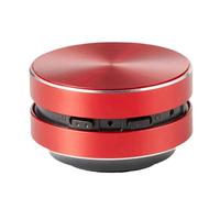 Générique Stickatune Speaker, Stickatune Bone Conduction Technology Speaker, Mini Portable Speakers, with Suction Cup, for Home,Outdoor,Travel (Red)