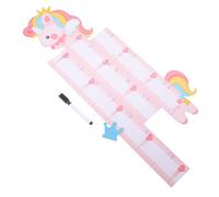 Générique Sticker Mural Autocollant Décoratif Toise de Croissance pour Garçon et Filles en Pvc Imperméable Design Animalier Cartoon et Mesure Précise Taille pour Chambre Bébé