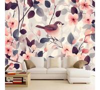 Générique Sticker mural haute qualité Birdie Autocollant Mural 365 x 254 cm Fleurs Girafe Déco murale autoadhésive Pour Chambre Salon Enfants Bébé Pépinière