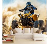 Générique Sticker mural haute qualité Hors Route Autocollant Mural 200 x 140 cm Moto Girafe Déco murale autoadhésive Pour Chambre Salon Enfants Bébé Pépinière