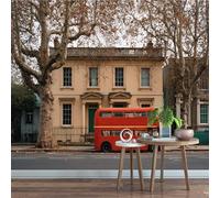 Générique Sticker mural haute qualité Maison Autocollant Mural 430 x 300 cm Bus Girafe Déco murale autoadhésive Pour Chambre Salon Enfants Bébé Pépinière