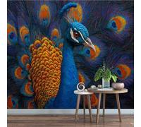 Générique Sticker mural haute qualité Paon Autocollant Mural 366 x 254 cm Ouvrir L'écran Girafe Déco murale autoadhésive Pour Chambre Salon Enfants Bébé Pépinière