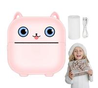 Générique Sticker Printer, 800mAh Thermal Label Printer with BT Connectivity, Small Wireless Label Maker, Includes 1 Roll of Printing Paper for to-Do Lists and Organization Tasks
