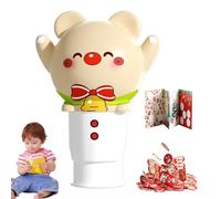 Générique Sticker Stamper - Christmas Stampers | Crafts Stamps, for Kids, 30pcs Assorted Xmas Self-Inking Stampers Kids Christmas Party Bag Fillers, Creative Play Travel Toy Girls and Boys 3+