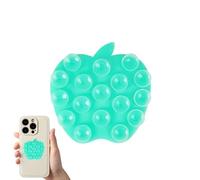 Générique Sticky Phone Case Mount - Double Sided Suction, Mobile Stand Holder, Silicone Mount with Strong Grip, Desktop Car Center Console Stand, Fashionable Cellphone Holder for Daily Use