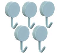 Générique Sticky Wall Hooks | Wall Mounted Bath Towel Hook Set of 5 - No Drill-Hook for Walls, Towel Sticky Hooks, Waterproof Dish Cloth Hookk for Home, Bathroom