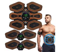 Générique Stimulateur Abs,Stimulateur Abs Rechargeable de | Entraîneur d'abdos pour hommes Abdomen Épaule Arrière Jambe Hanche Accueil
