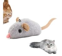 Générique Stimulating Cat Toys, Interactive Touch-Activated Mice with Squeaky Sound for Indoor Kitten Play, Hunting Enrichment Chew Training and Boredom Pets Kittens 4.33x1.57x2.17 inches