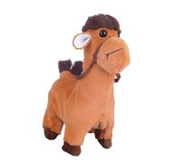 Générique Stimulation des chameaux électriques Marchant Chantant Jouet en Peluche Parlant pour développement des compétences cognitives et linguistiques Jouet Animal en Peluche Parlant