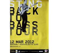 Générique Sting - Back To Bass Tour Concert Lux 2012-60X85Cm Affiche/Poster