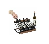 Générique Stockage De Vin for Garde-Manger Cuisine, 4 Bouteilles, Étagères D'organisation, Présentoir D'armoire Comptoir, for Salle À Manger