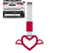 Générique Stockes De Porche De Car - Bagne De Porche Caroille Légers | Bague D'avertissement De Pare-Chocs Arrière Automobile, Sangle à Main En Forme De Cœur Pour La Plupart Des Véhicules