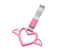 Générique Stockes De Porche De Car - Bagne De Porche Caroille Légers | Bague D'avertissement De Pare-Chocs Arrière Automobile, Sangle à Main En Forme De Cœur Pour La Plupart Des Véhicules