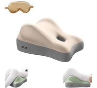 Générique Stomach Laying Support Pillow,Stomach Laying Pillow,Couples Deep Position Support Pillows,Sweet Spot Perfect Angles Without The Awkward Adjusting,Multi-Functional Bed Pillows (Beige Gray)